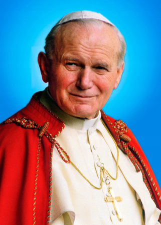 Święty Jan Paweł II - portret.